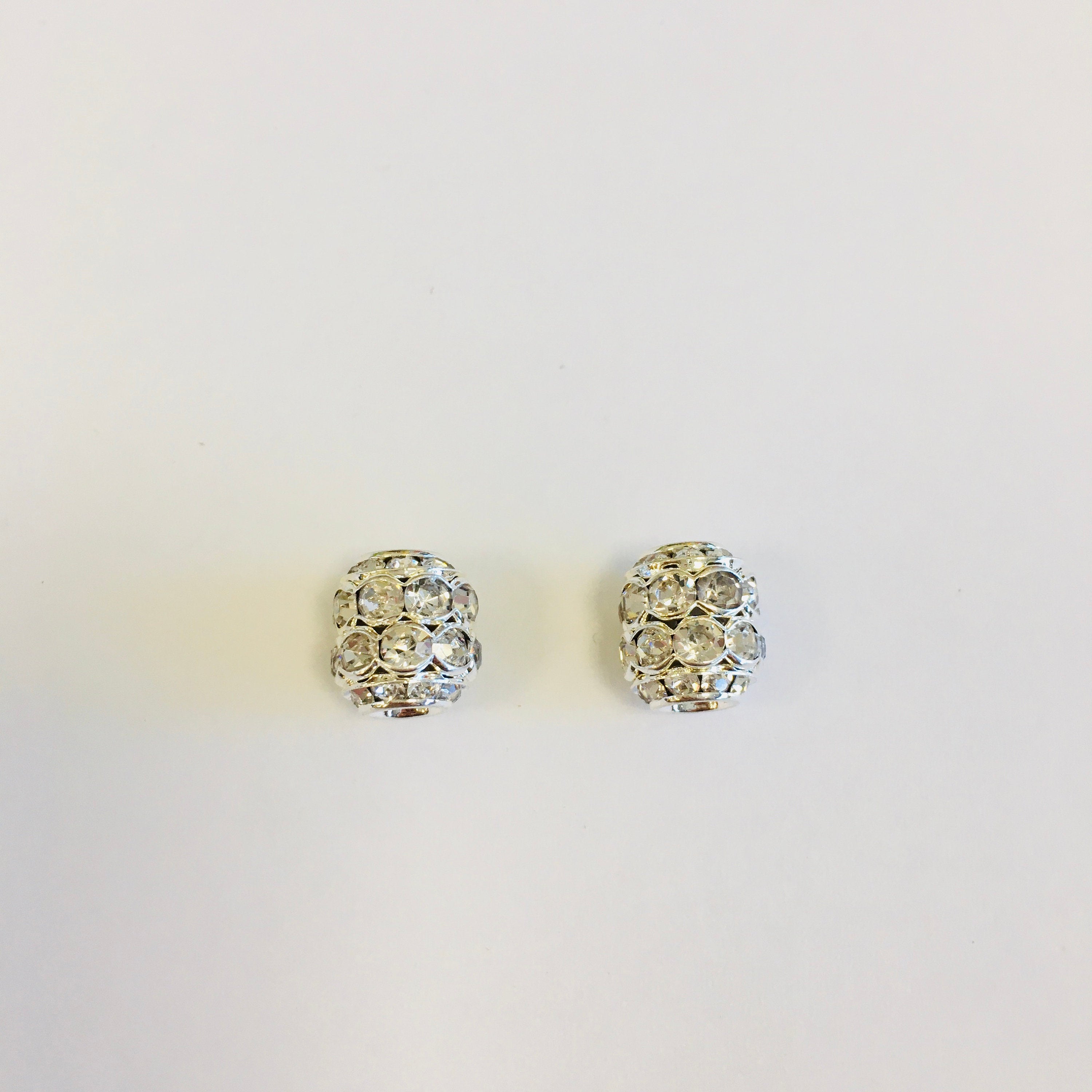 Gold/Silver/Rhodium Daisy CZ Roundels | Bellaire Wholesale