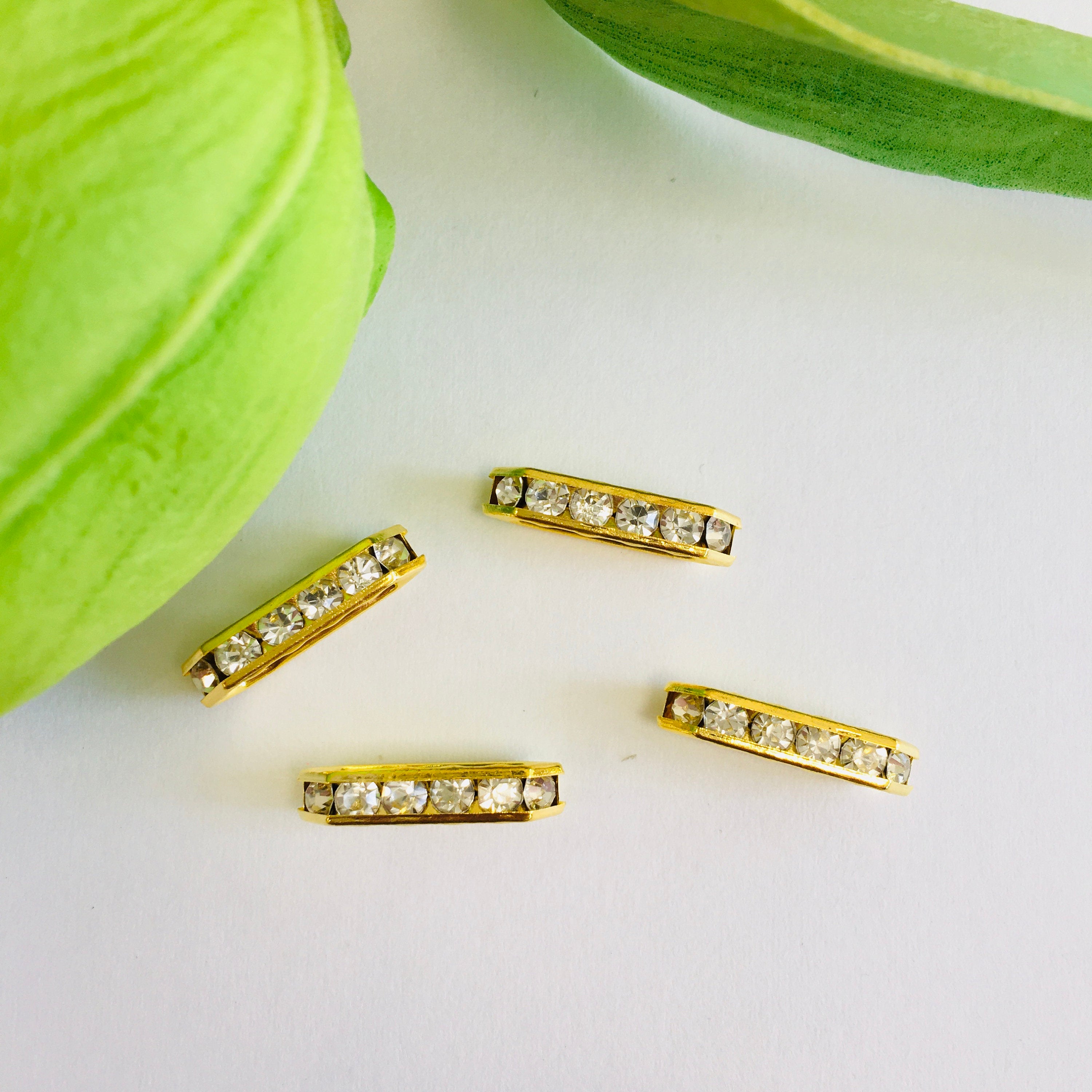 Gold Bracelet Spacer Bars | Bellaire Wholesale