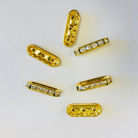 Gold, Gunmetal, Silver Bracelet Spacer Bars | Bellaire Wholesale
