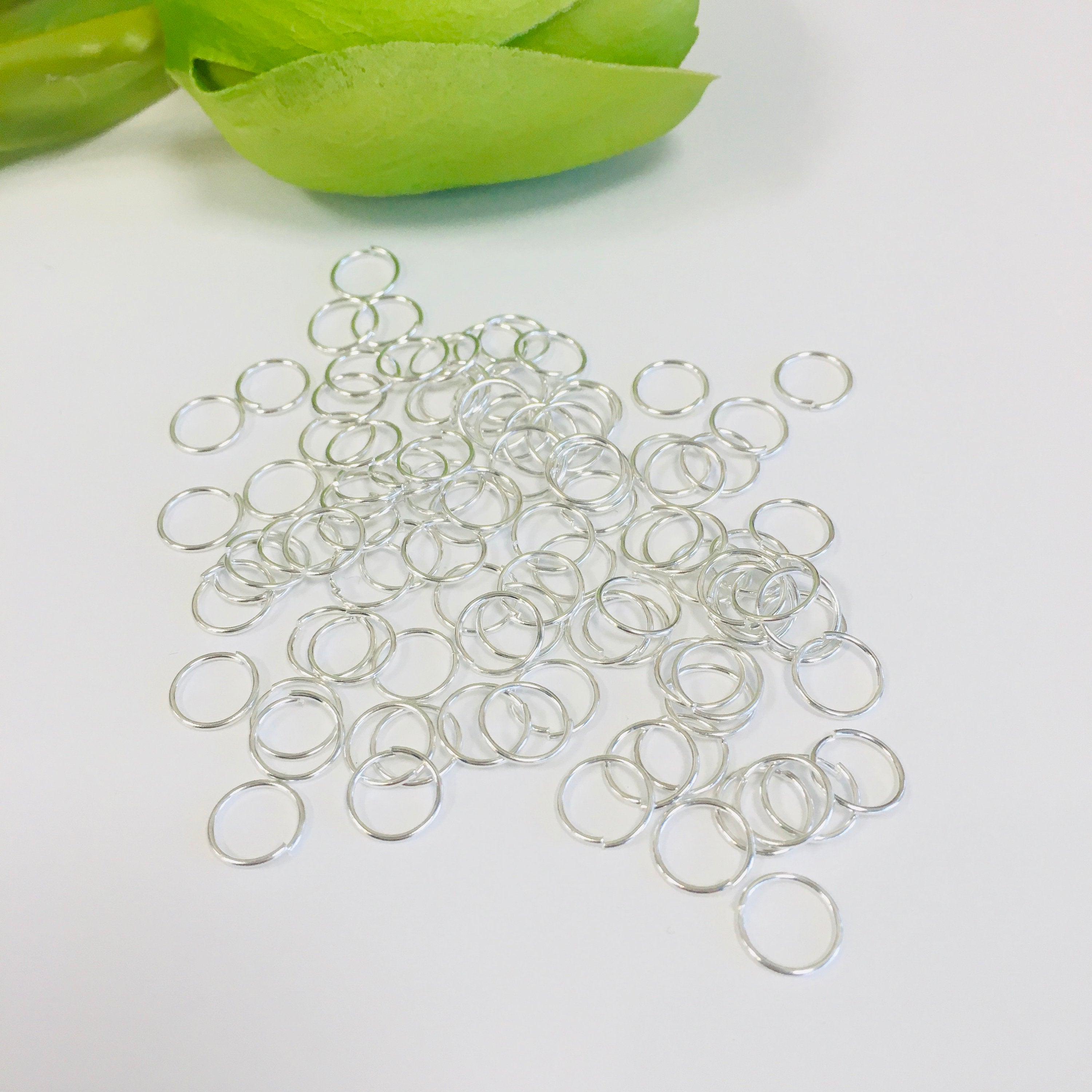 8mm, 10mm, 12mm Alloy Jump Rings | Bellaire Wholesale