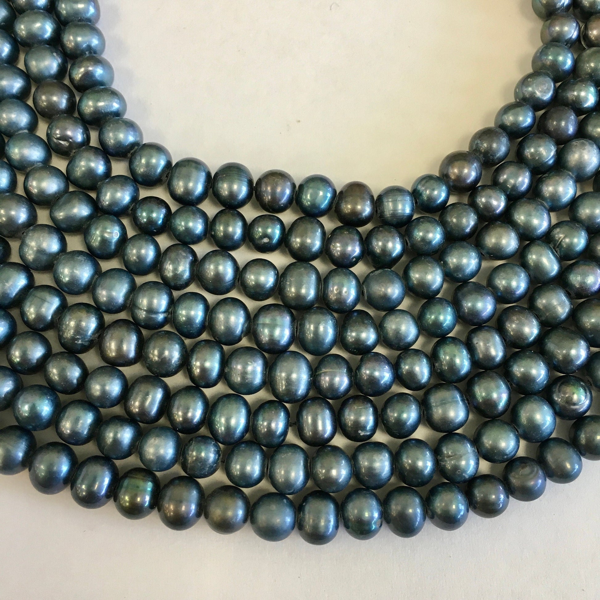 Blue Peacock Pearls 5~6mm | Bellaire Wholesale