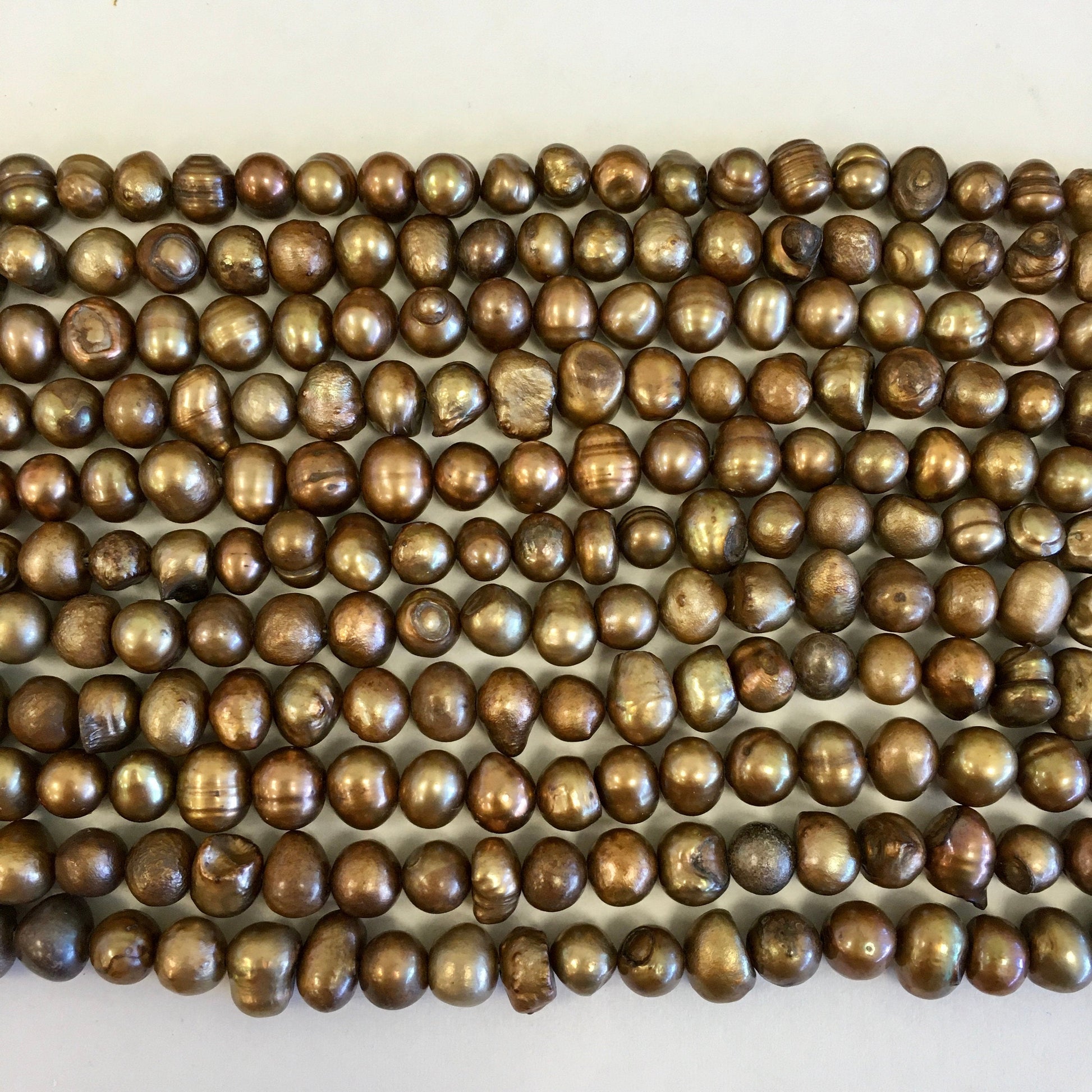 Goldy / Brown Freshwater Pearls | Bellaire Wholesale
