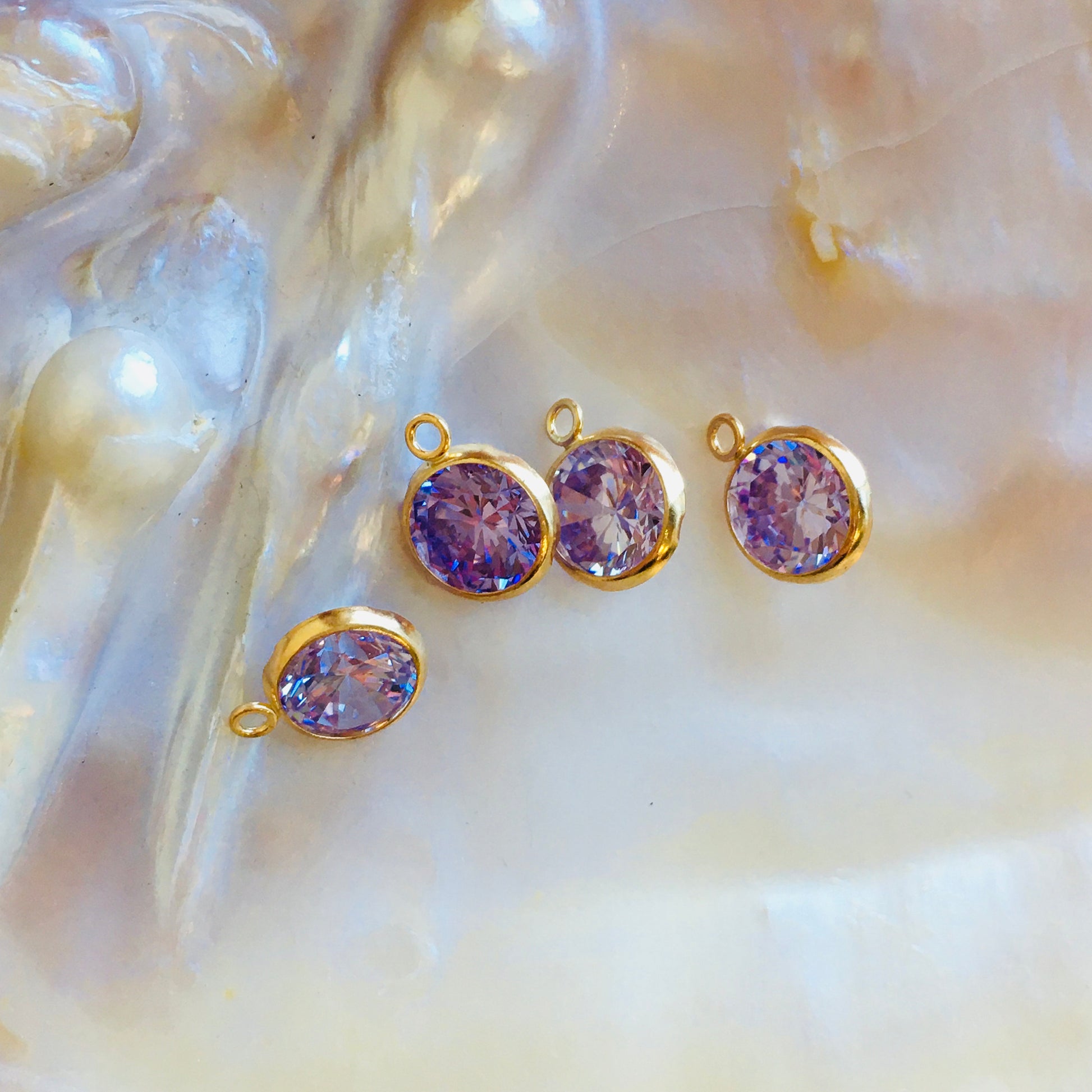 14k Gold Filled birth stone charms | Bellaire Wholesale