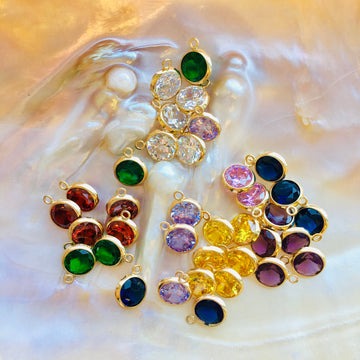 14k Gold Filled birth stone charms | Bellaire Wholesale