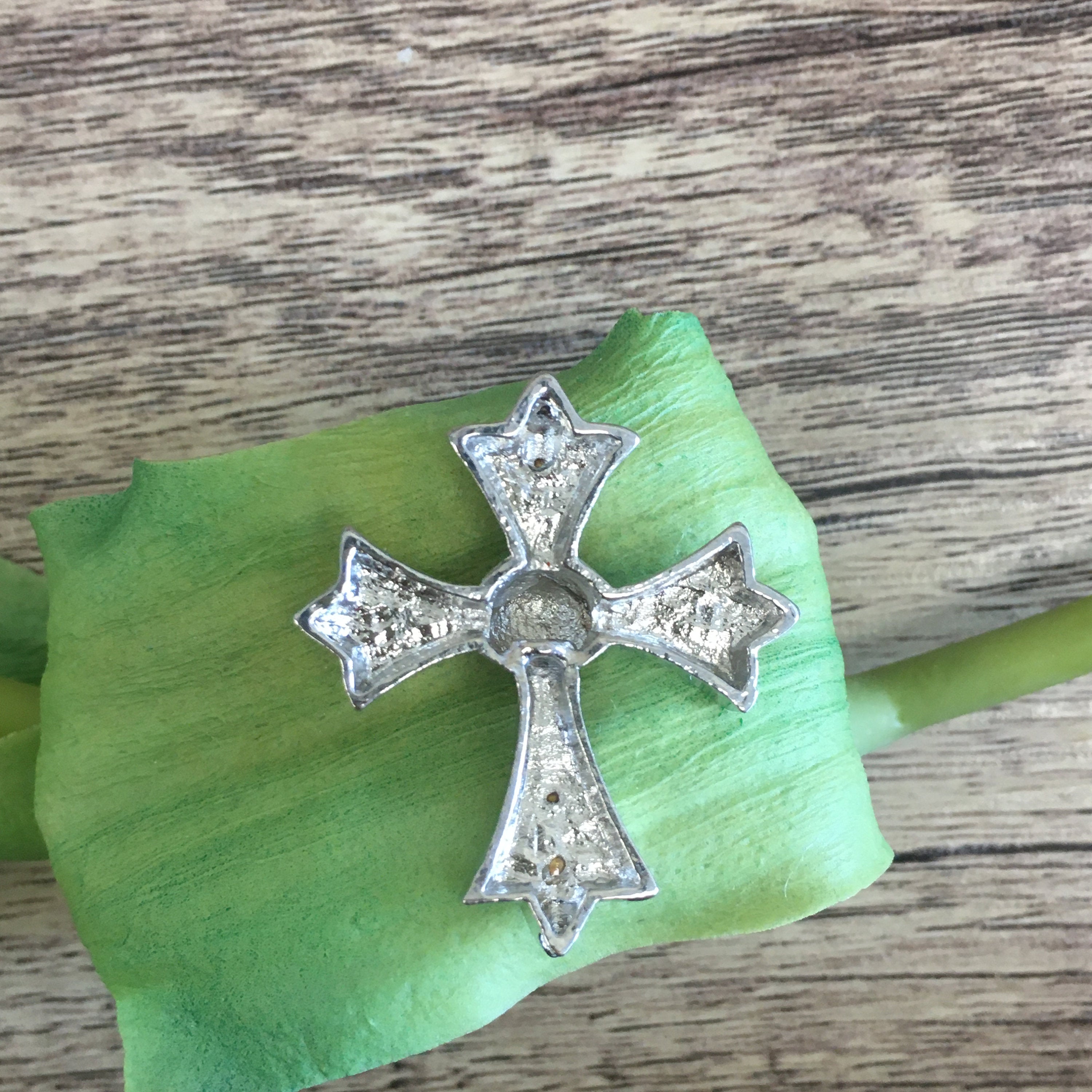 Cross with skull Bead/ Connector | Bellaire Wholesale