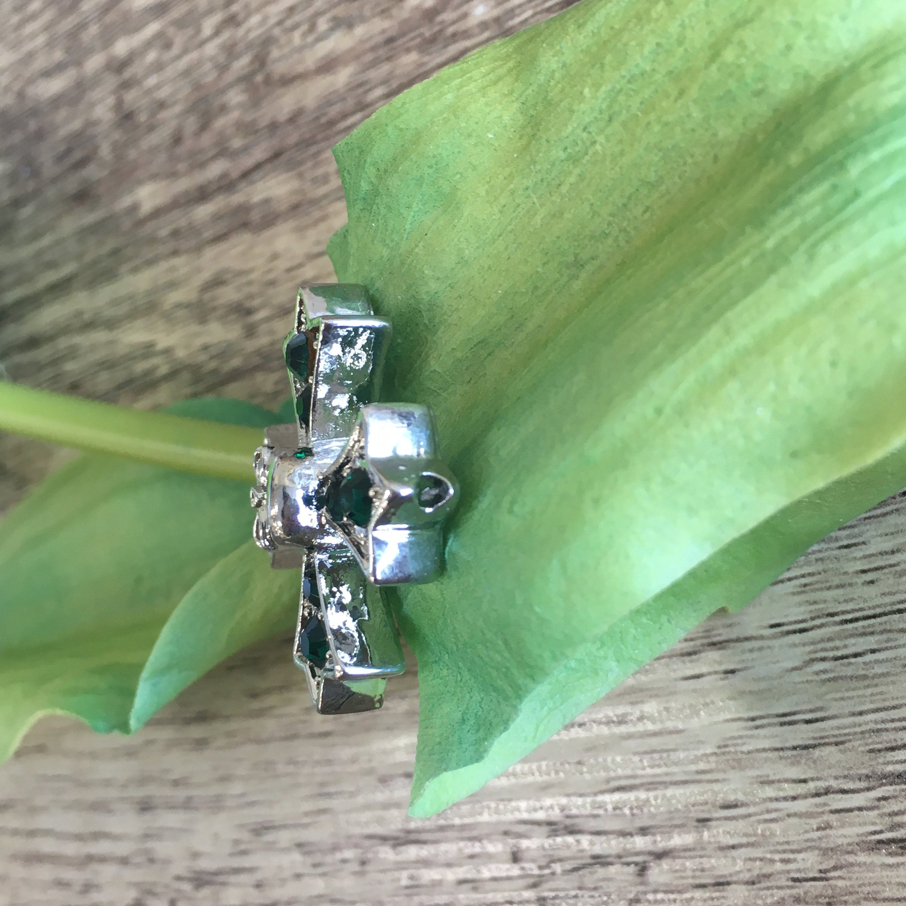 Cross with skull Bead/ Connector | Bellaire Wholesale