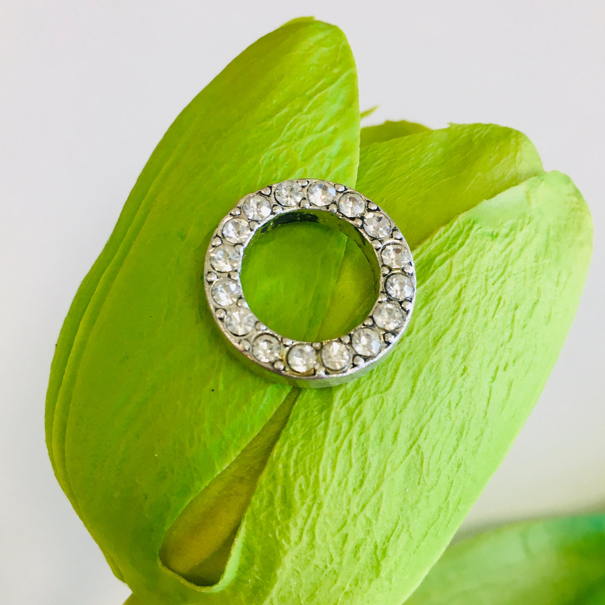 Alloy Silver & Rhodium Rondelle Beads | Bellaire Wholesale