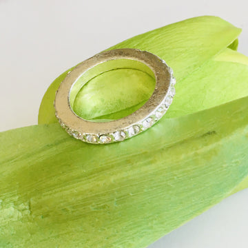 Alloy Silver Rondelle Beads | Bellaire Wholesale