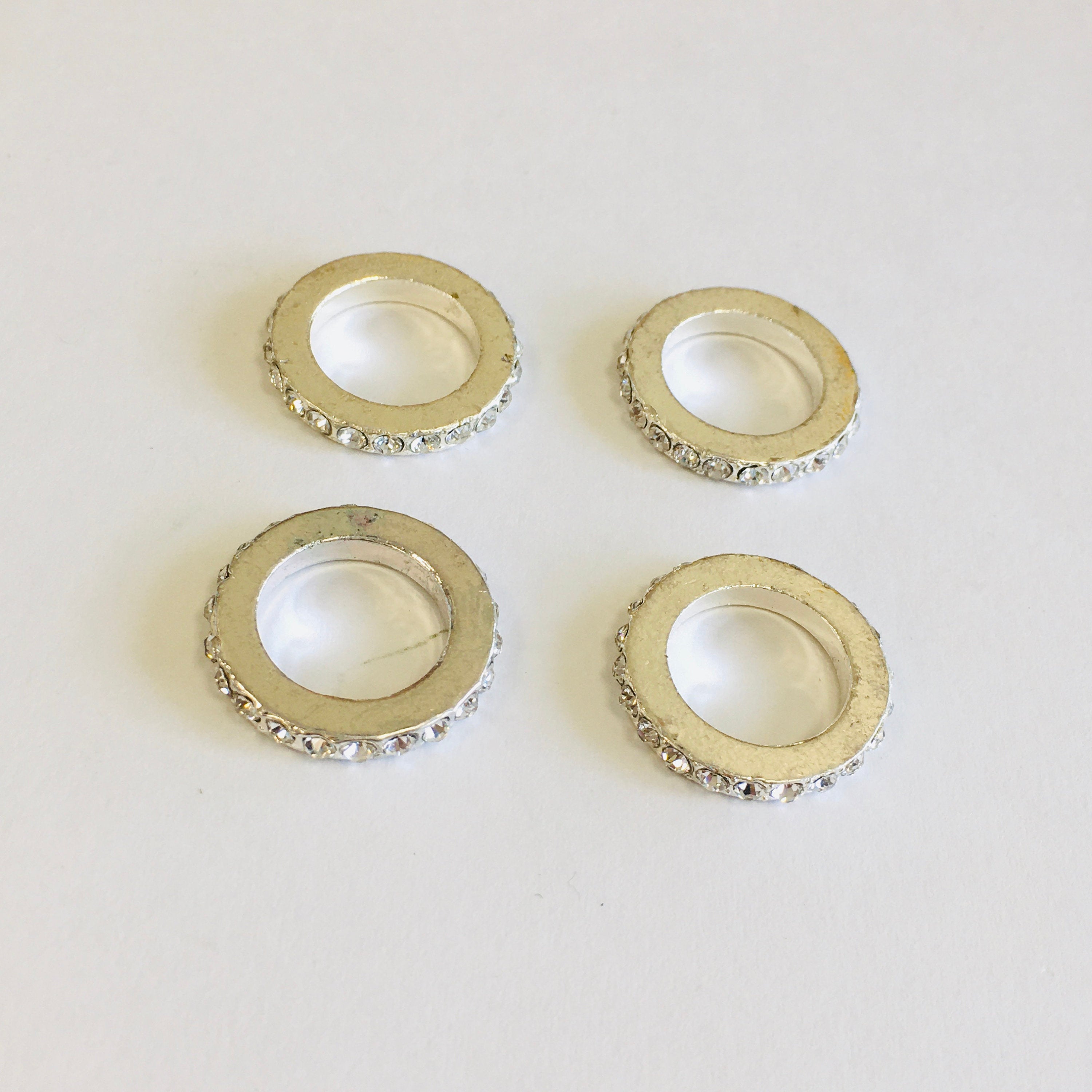 Alloy Silver Rondelle Beads | Bellaire Wholesale