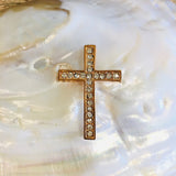 Gold/ Rose Gold/ Silver Cross Connector | Bellaire Wholesale