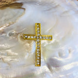 Gold/ Rose Gold/ Silver Cross Connector | Bellaire Wholesale