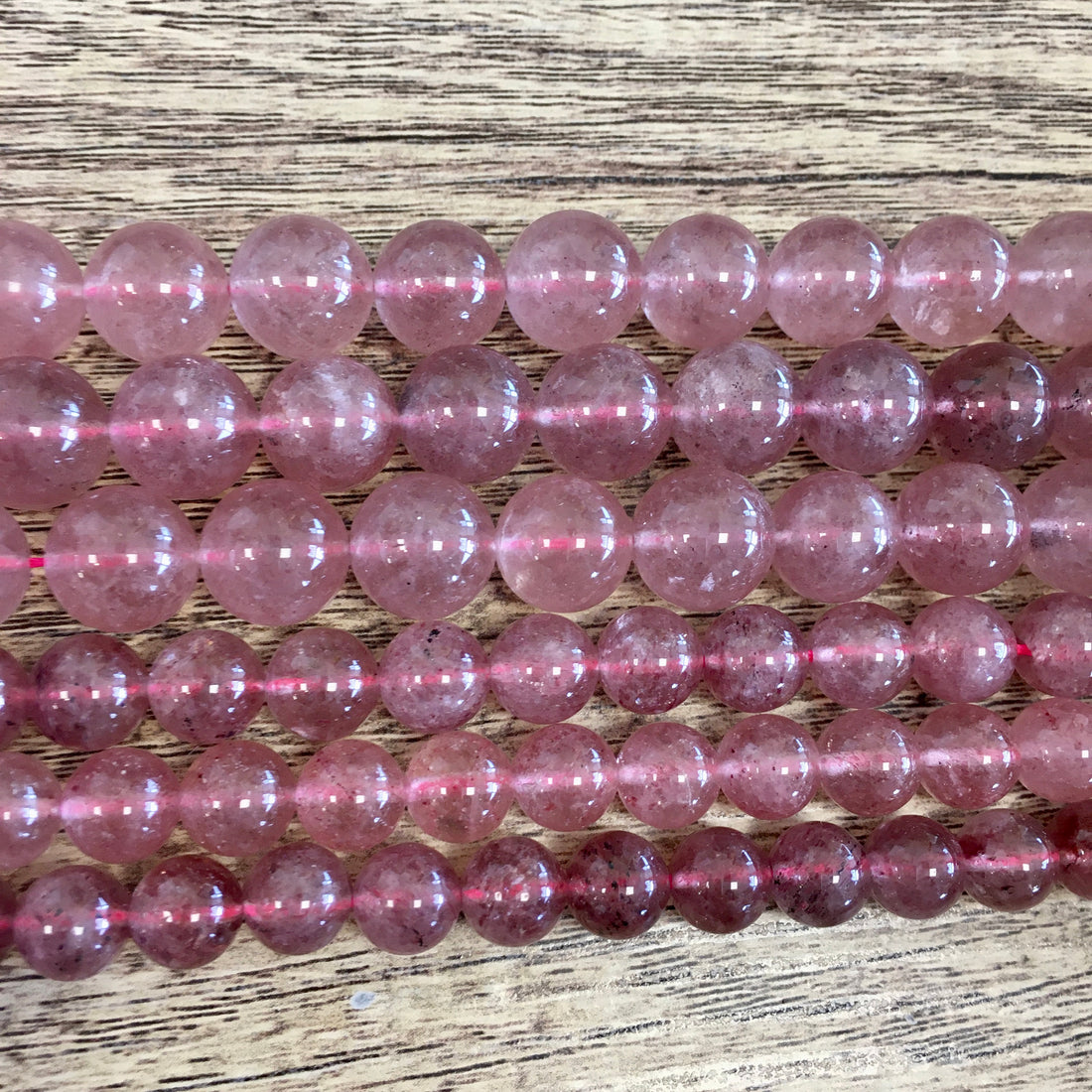 Strawberry Quartz Beads | Bellaire Wholesale