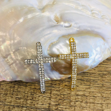 Gold/ Silver Cross Connector | Bellaire Wholesale