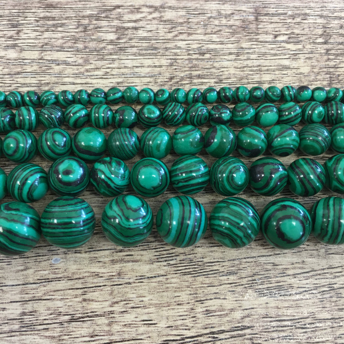 Composite Malachite Beads | Bellaire Wholesale