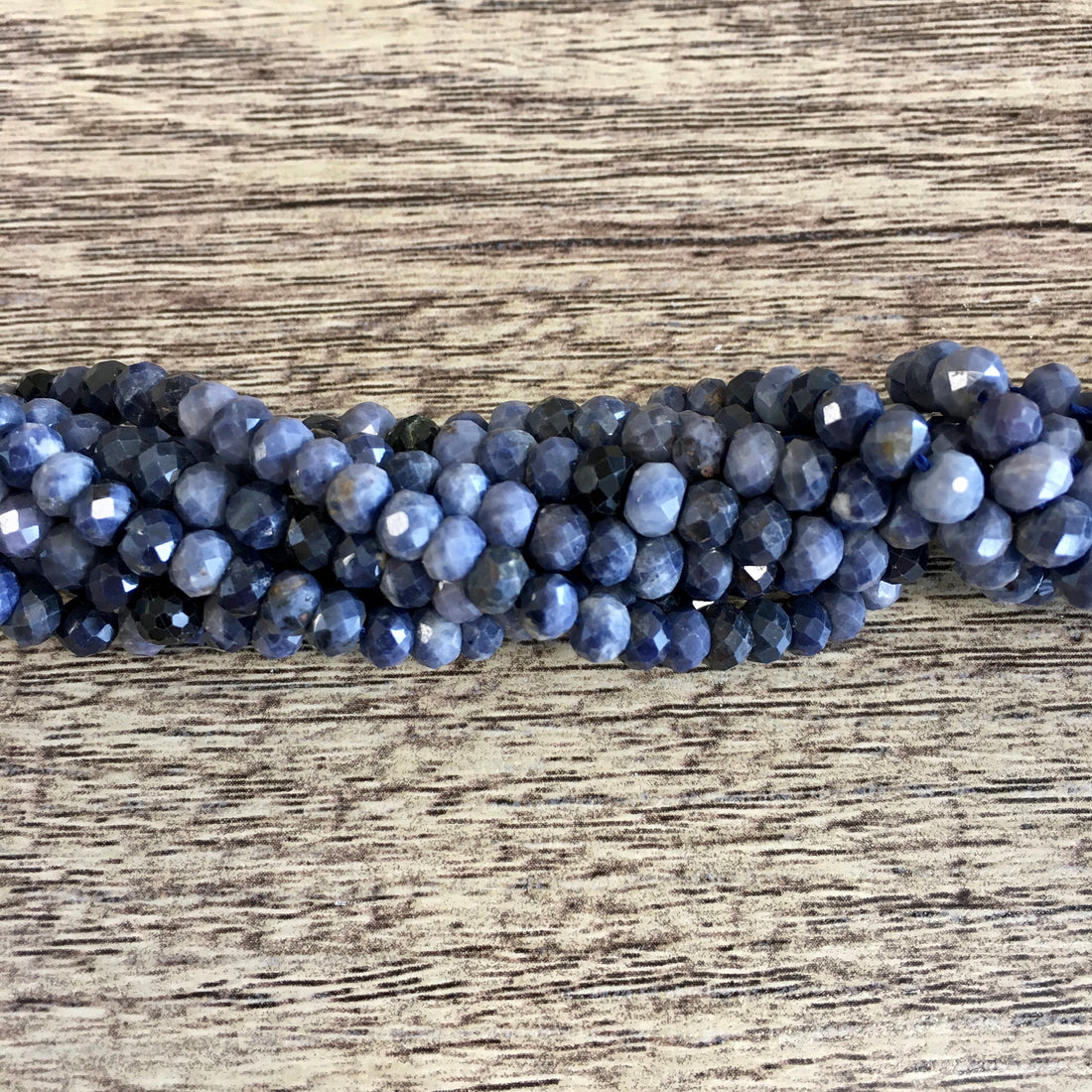 Greyish Blue Sapphire Beads | Bellaire Wholesale