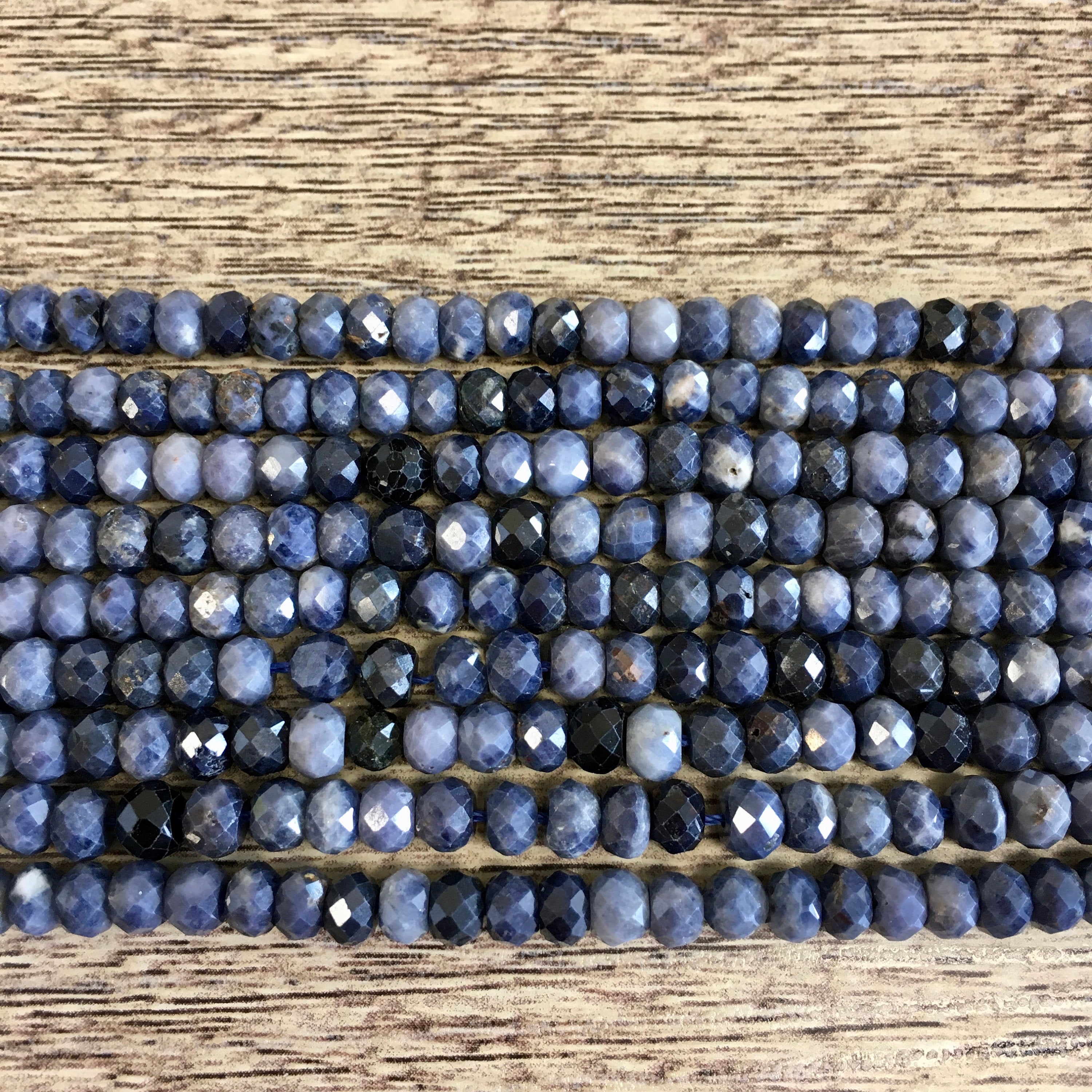 Greyish Blue Sapphire Beads | Bellaire Wholesale