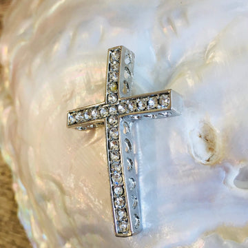 Alloy Silver Cross Connectors | Bellaire Wholesale
