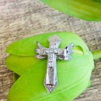 Cross with Angel Wings | Bellaire Wholesale