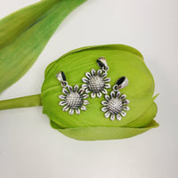 Sterling Silver Sunflower Pendants | Bellaire Wholesale