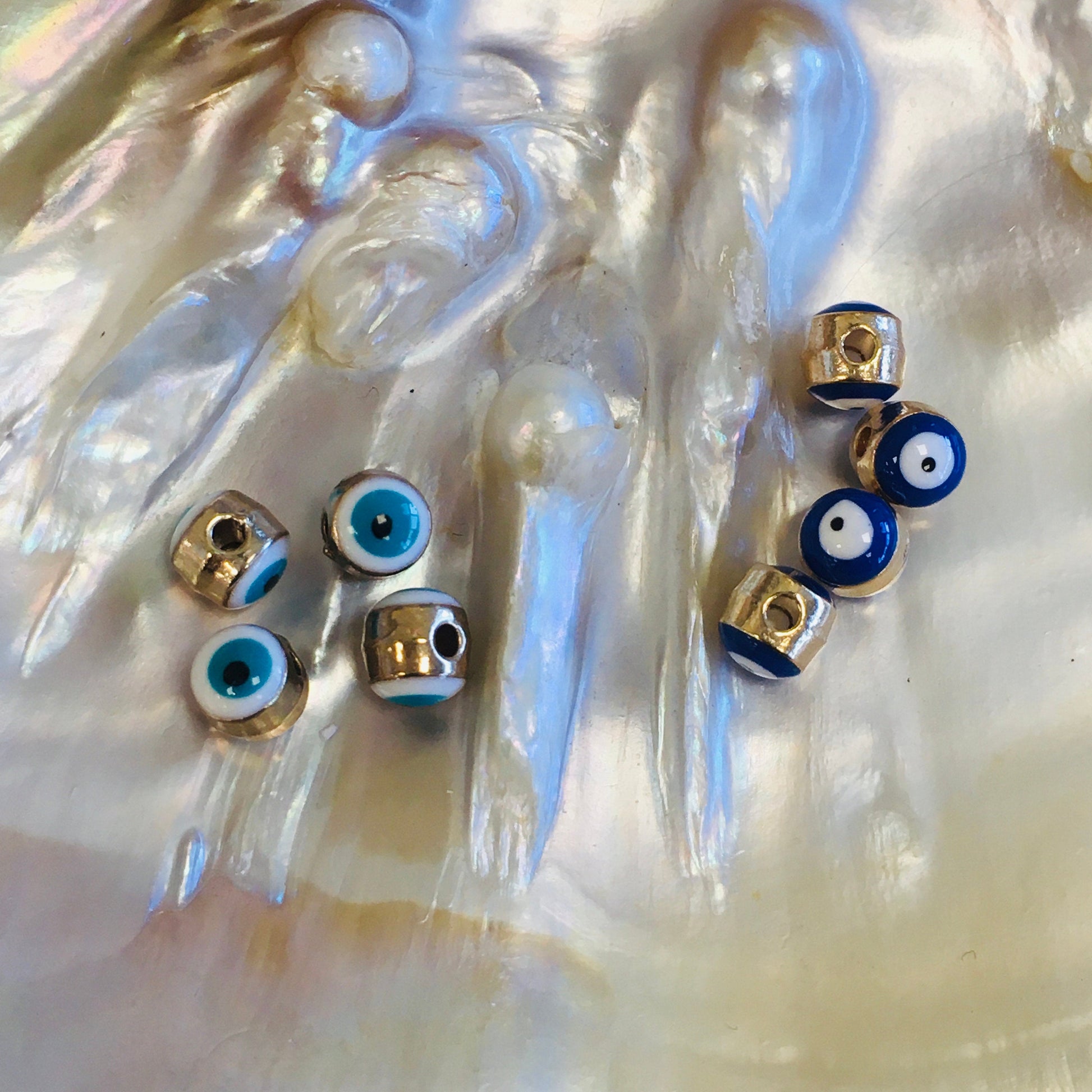6mm Evil Eye Beads | Bellaire Wholesale