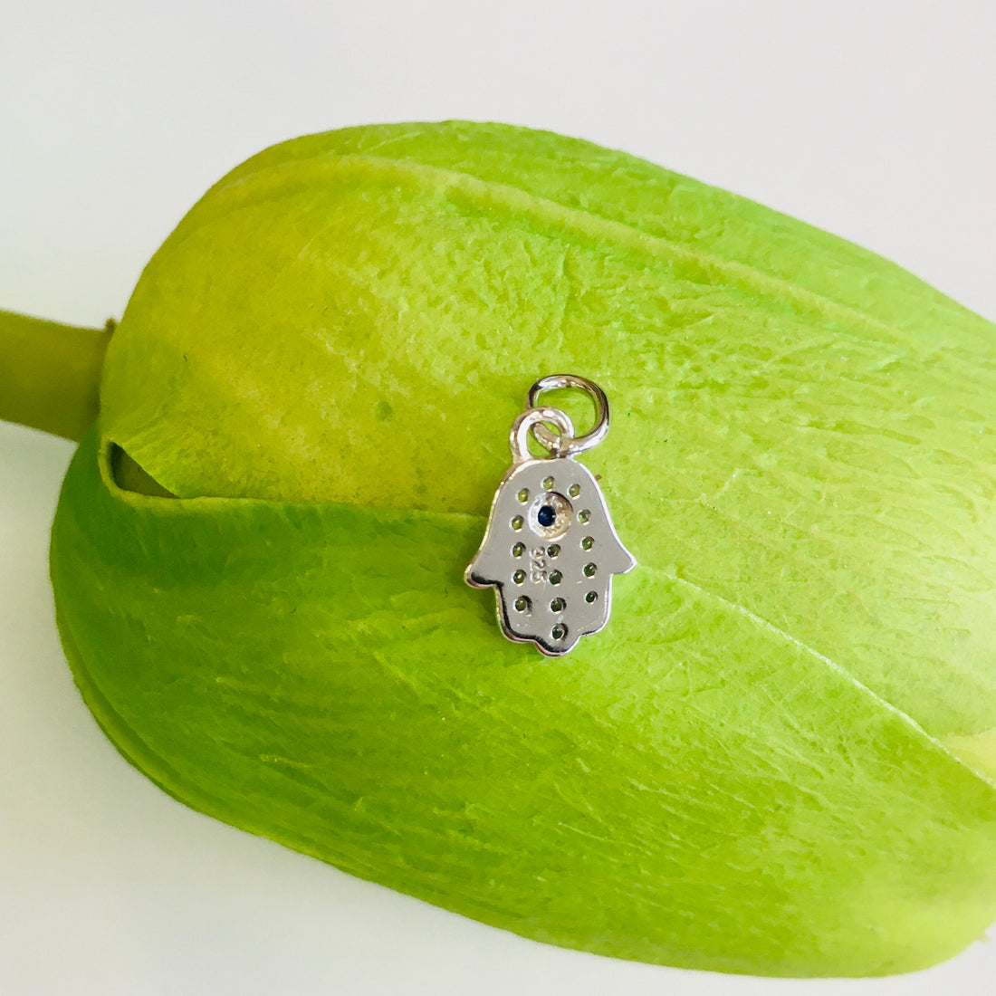 Sterling Silver Hamsa Charm | Bellaire Wholesale