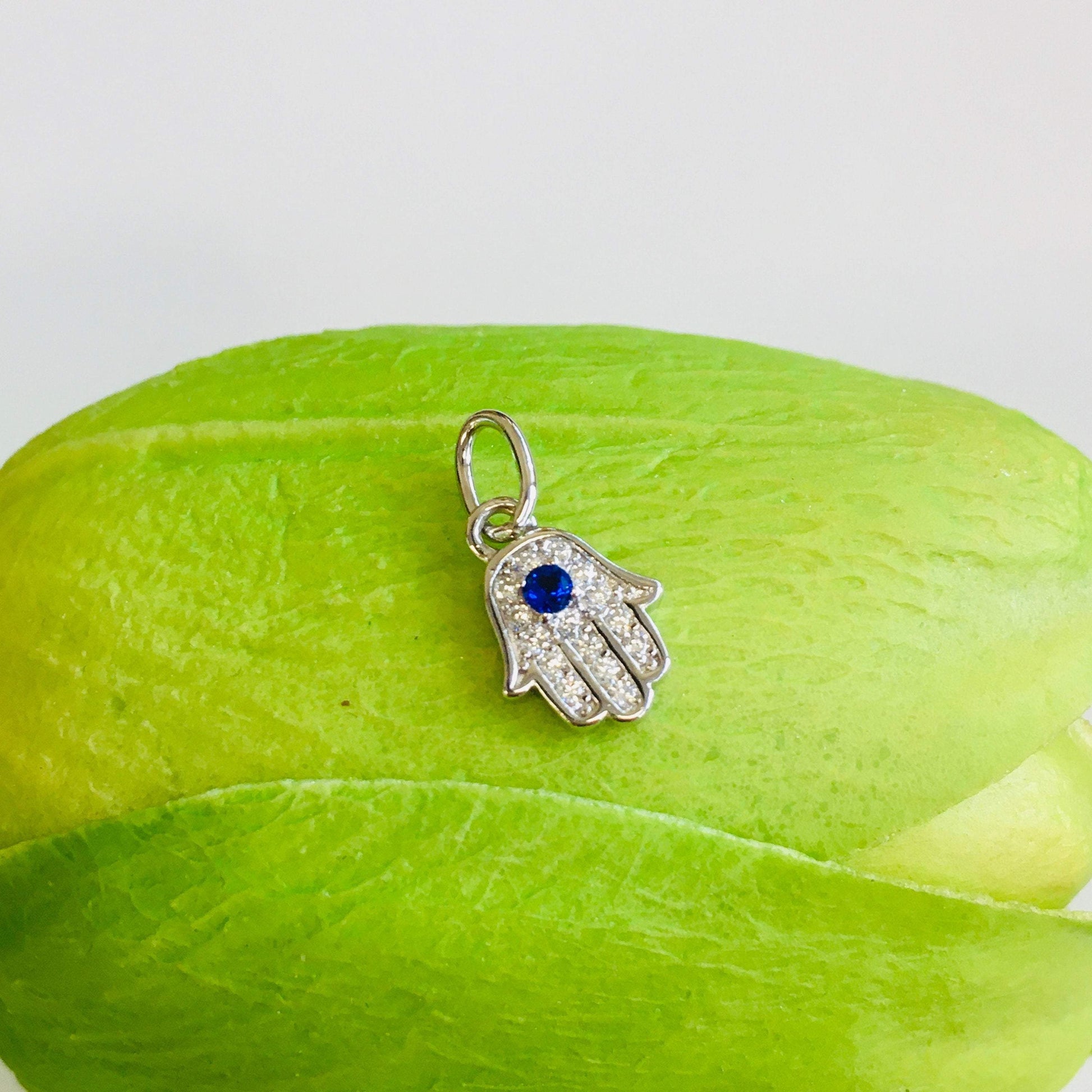 Sterling Silver Hamsa Charm | Bellaire Wholesale