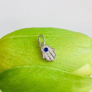 Sterling Silver Hamsa Charm | Bellaire Wholesale