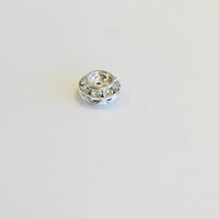 Alloy Silver Rondelle Beads | Bellaire Wholesale