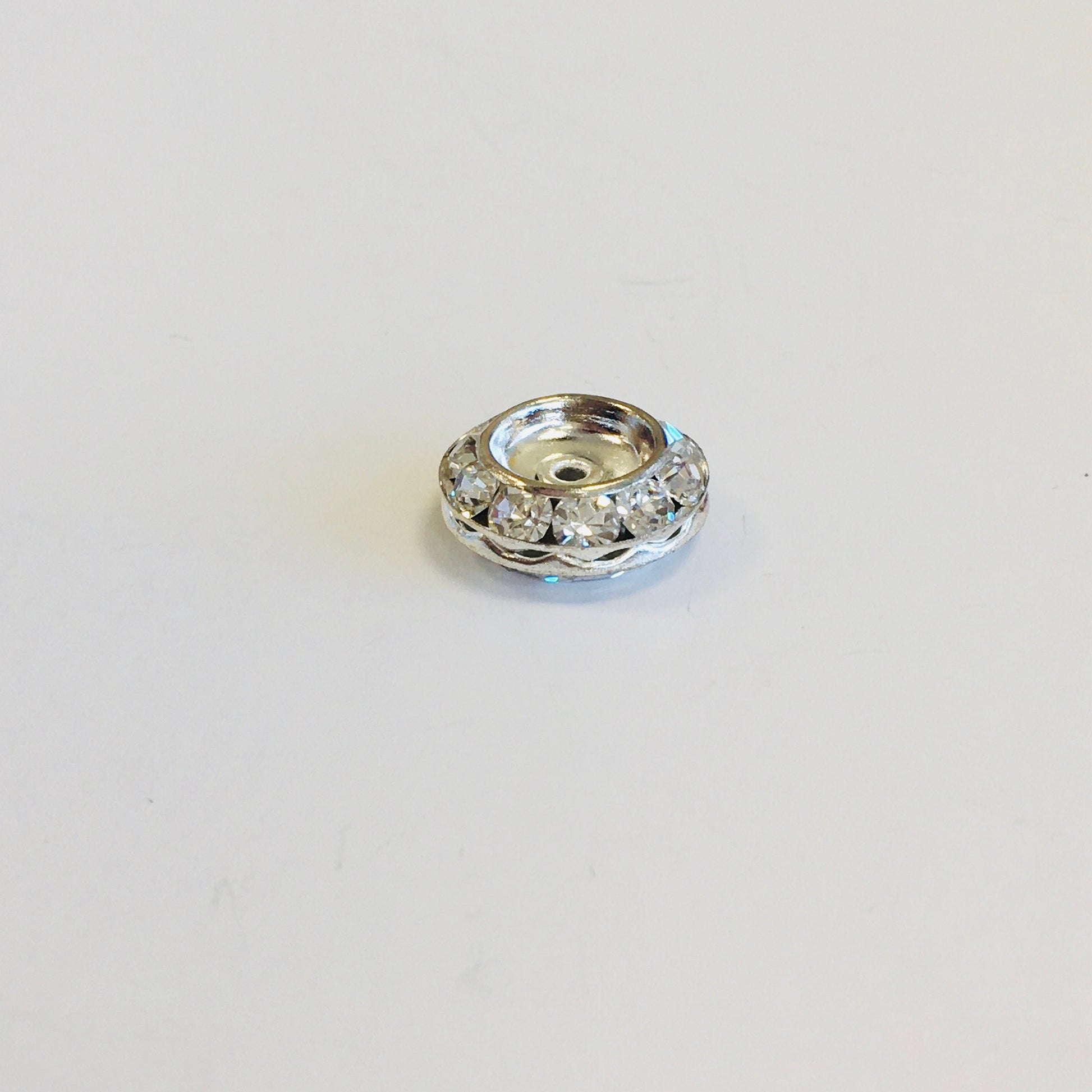 Alloy Silver Rondelle Beads | Bellaire Wholesale