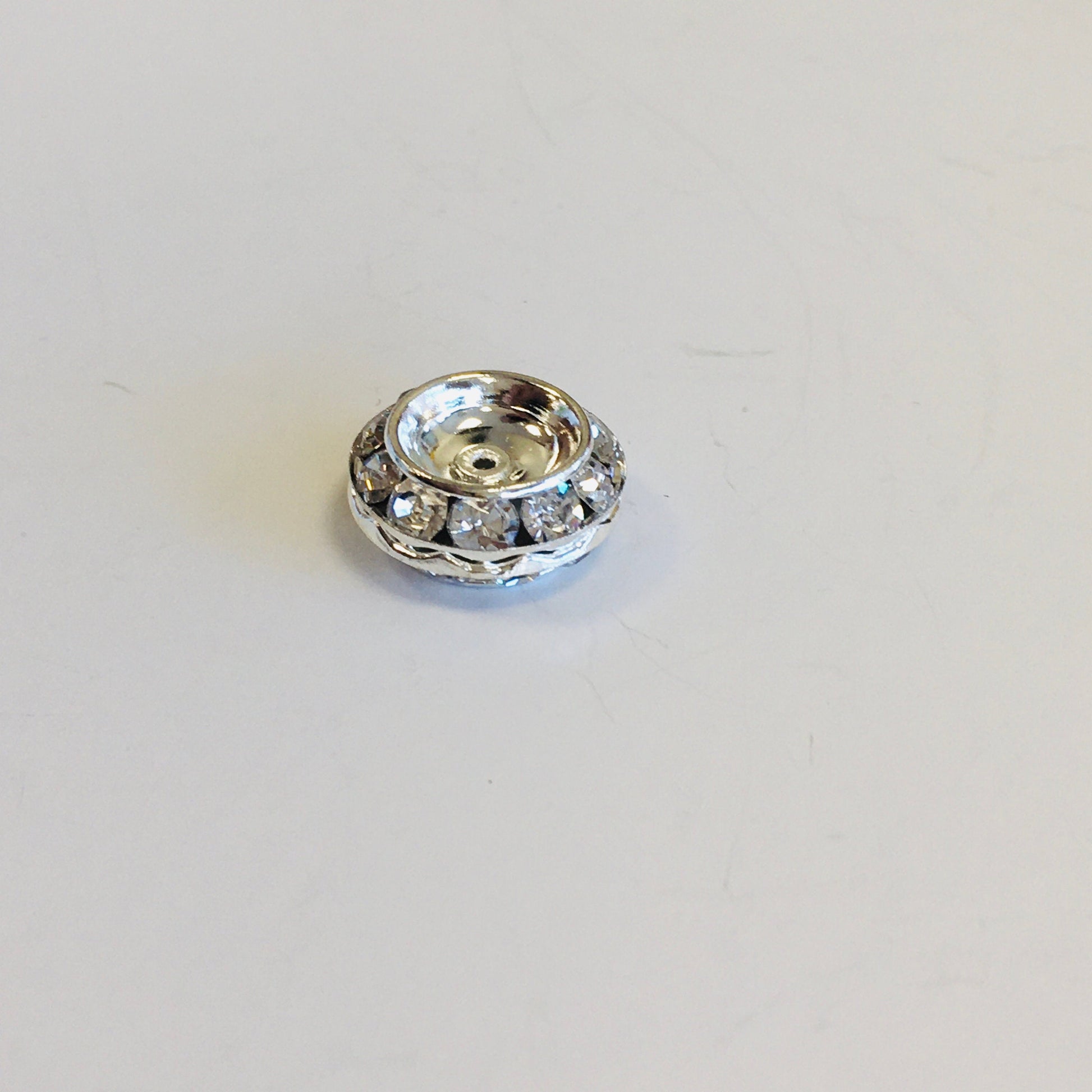 Alloy Silver Rondelle Beads | Bellaire Wholesale