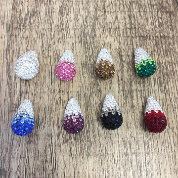 Shamballa Tear Drop Beads | Bellaire Wholesale