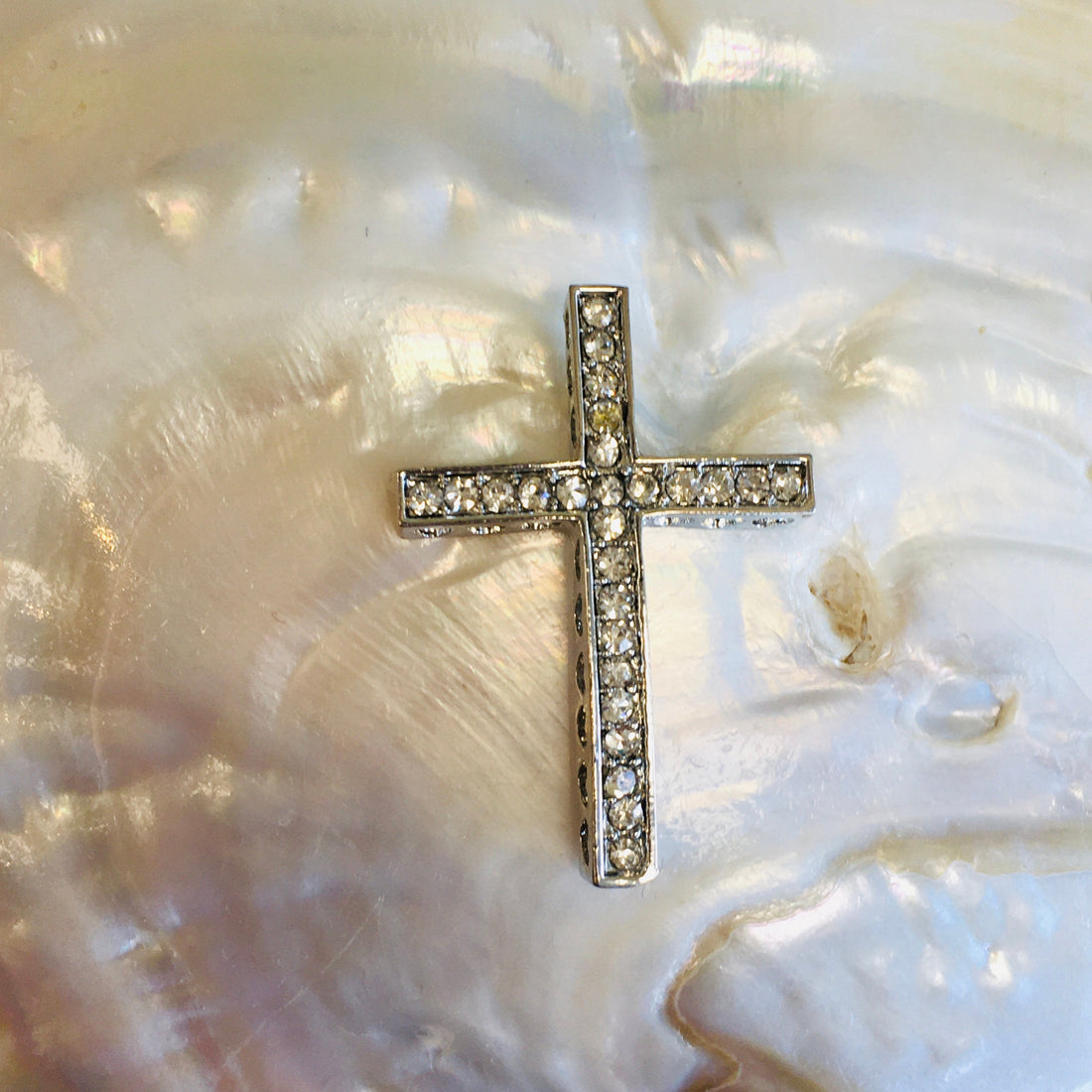 Alloy Silver Cross Connectors | Bellaire Wholesale