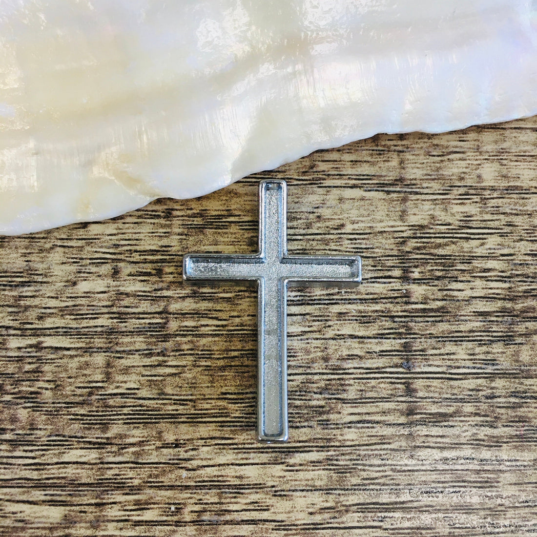 Silver Cross with Rhinestones | Bellaire Wholesale