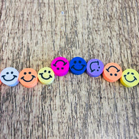 10mm Daisy, Smiley Clay Beads | Bellaire Wholesale