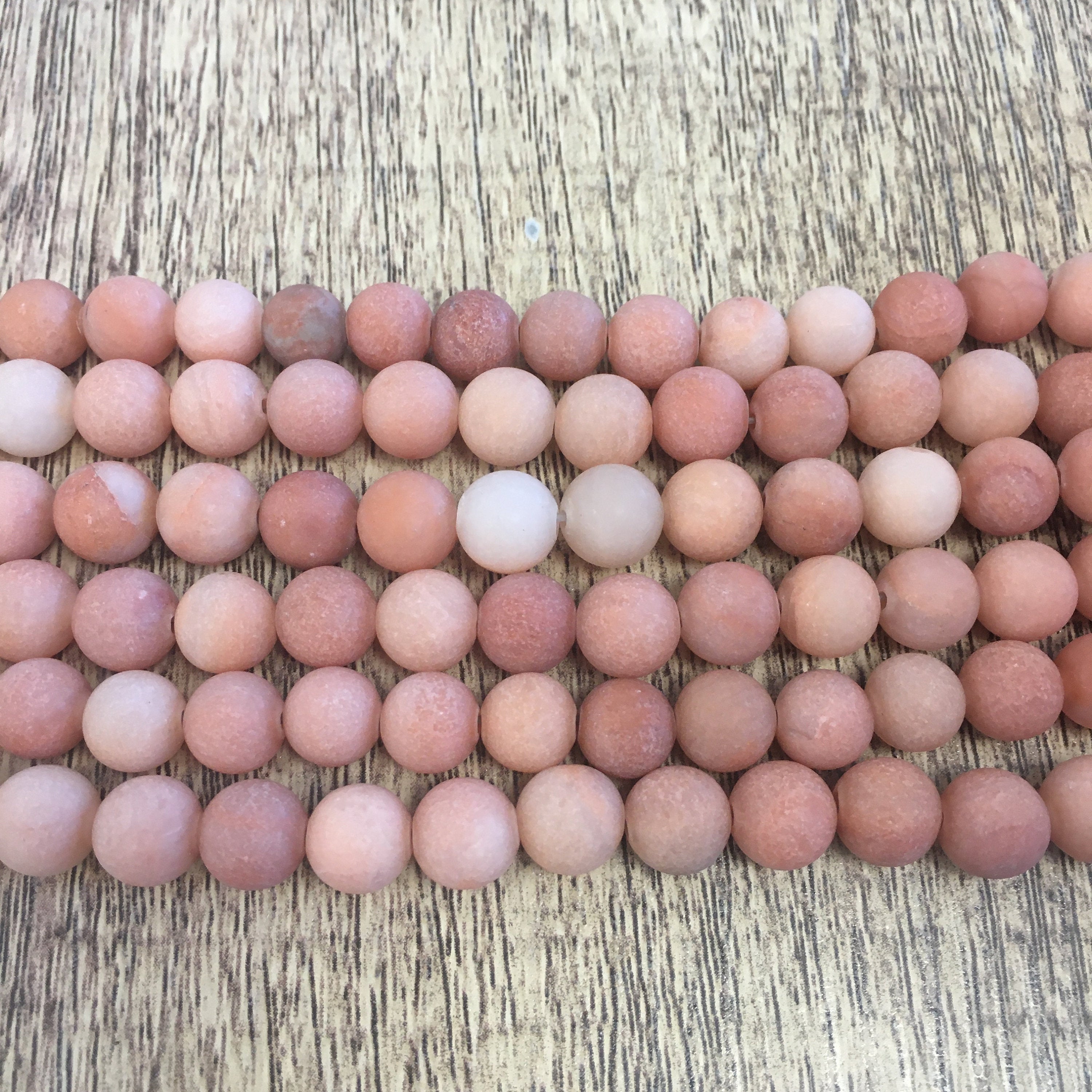 Matte Pink Aventurine Beads | Bellaire Wholesale