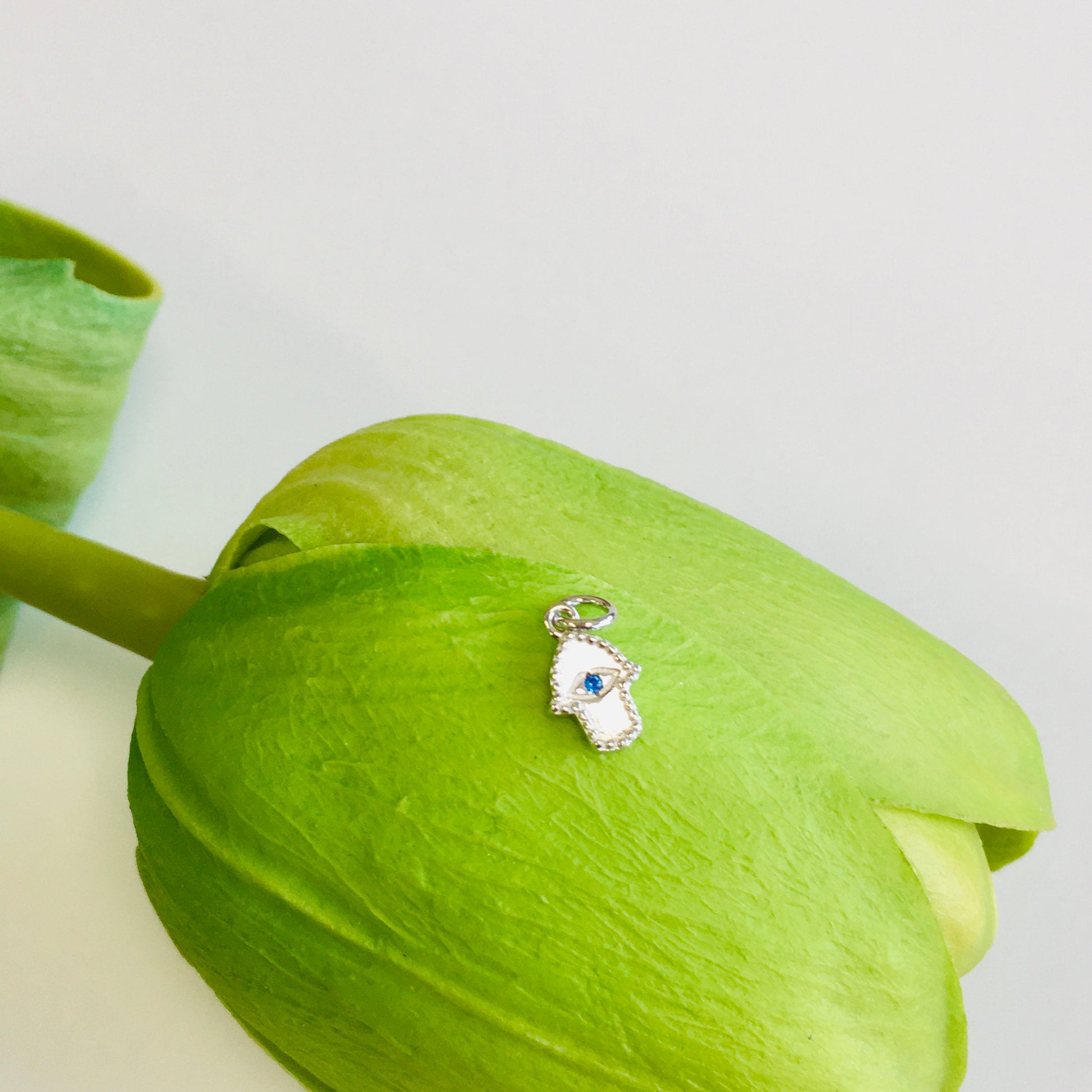 Sterling Silver Hamsa Charm | Bellaire Wholesale