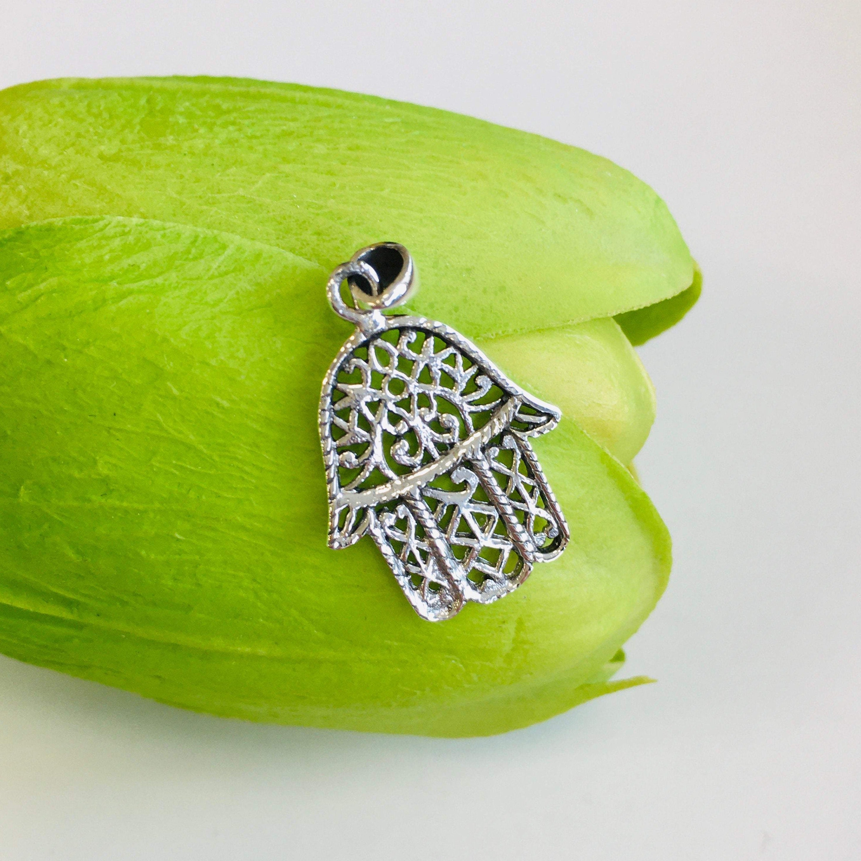 Sterling Silver Hamsa Pendant | Bellaire Wholesale