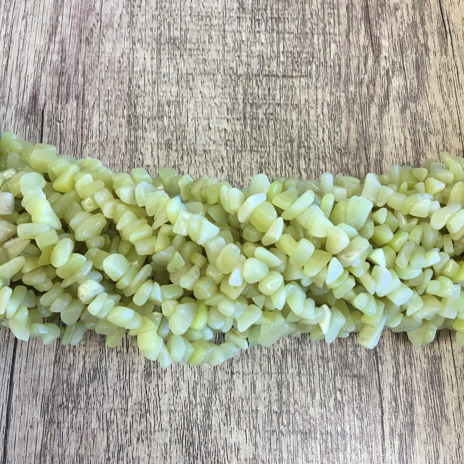 Lemon Jade Chips Beads | Bellaire Wholesale