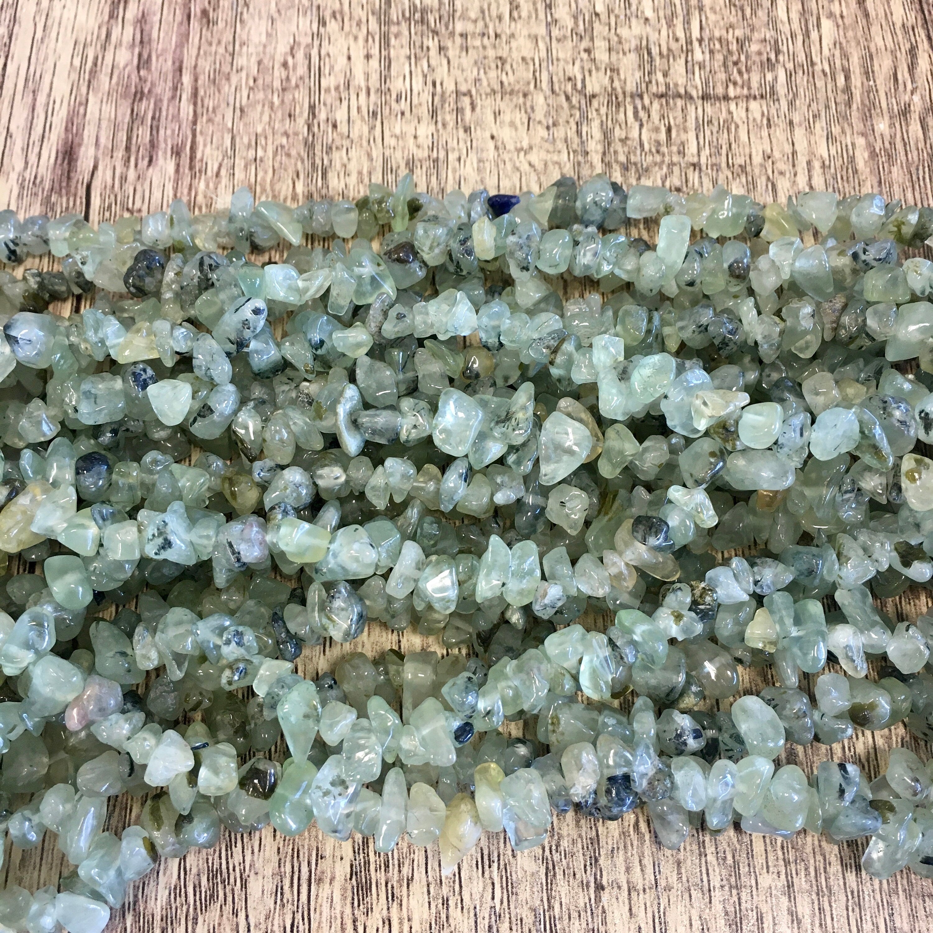 Prehnite Chips Beads | Bellaire Wholesale