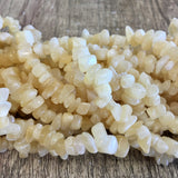 Yellow Jade Chips Beads | Bellaire Wholesale