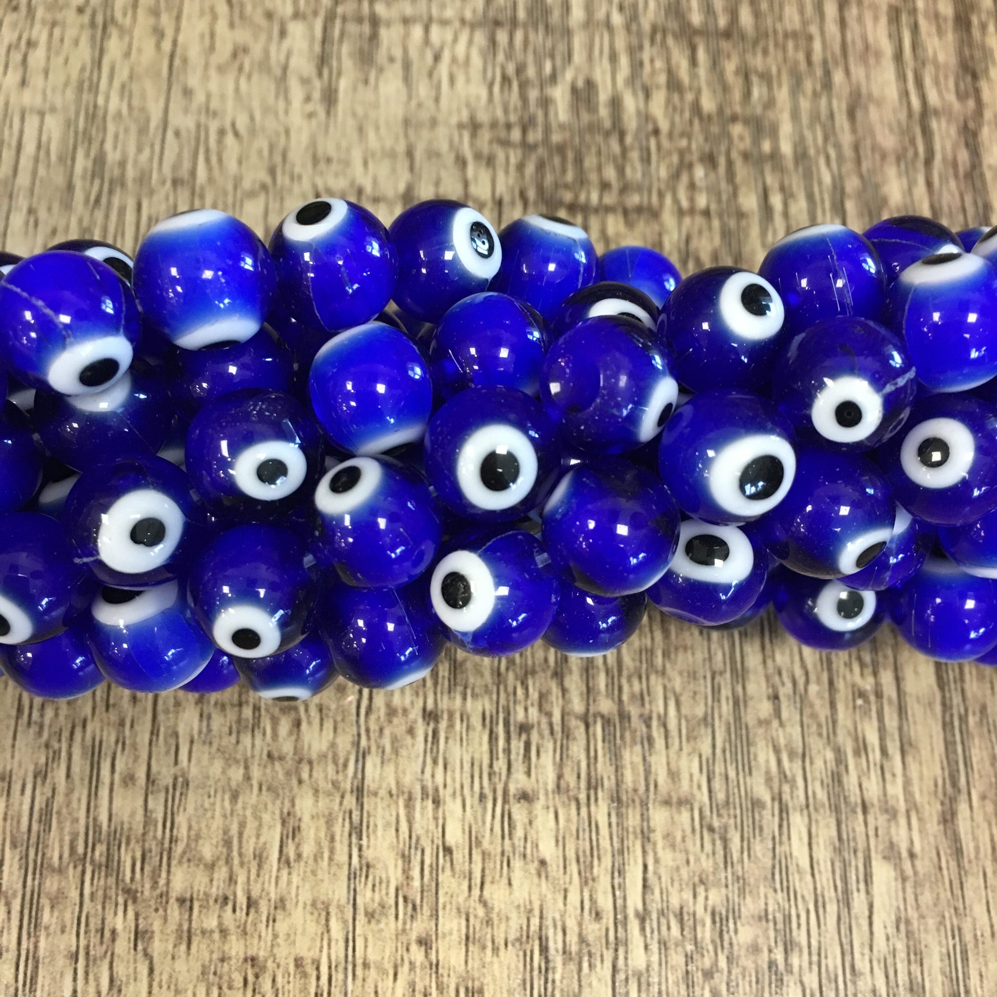 Royal Blue Evil Eye Glass Bead | Bellaire Wholesale