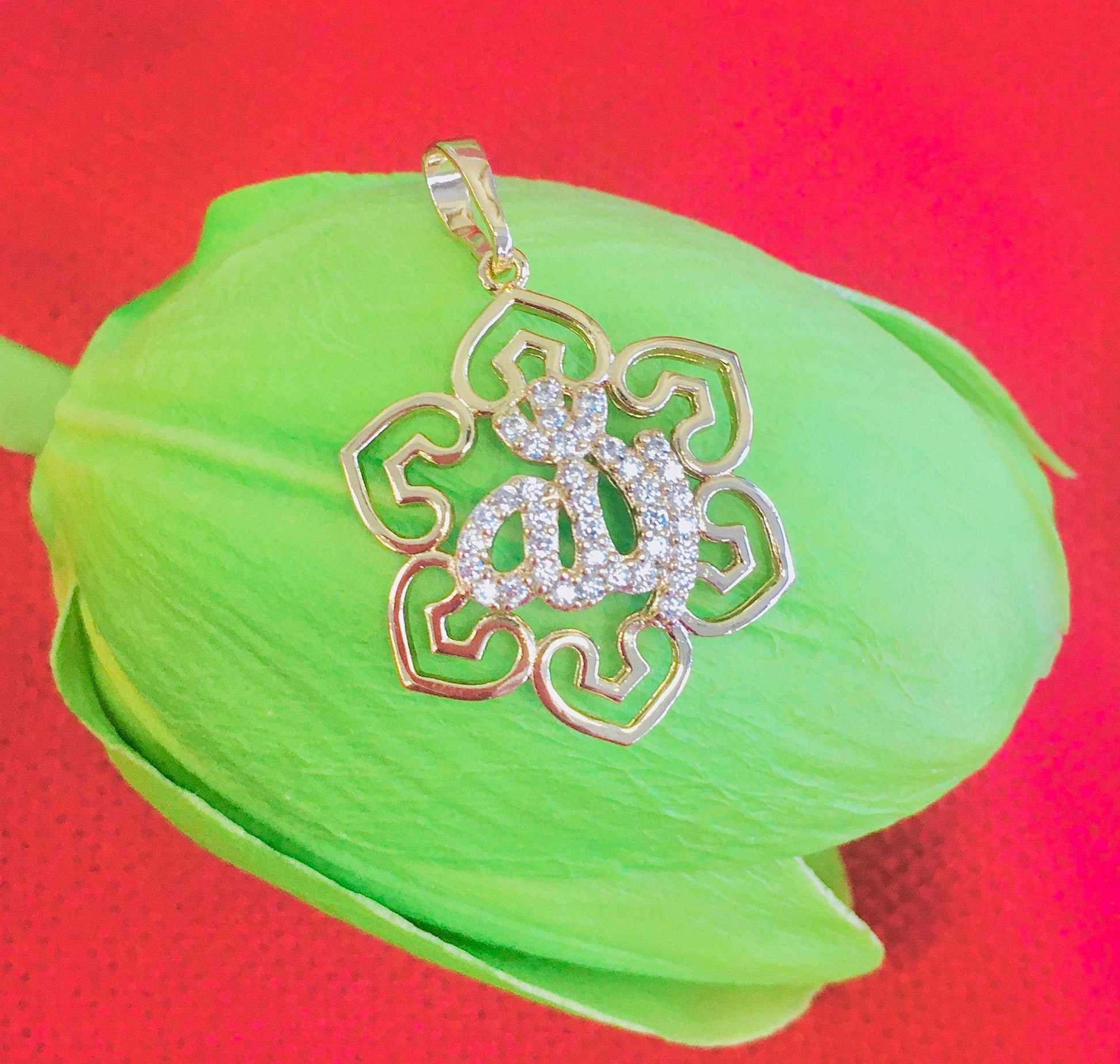 Allah Flower Pendant | Bellaire Wholesale