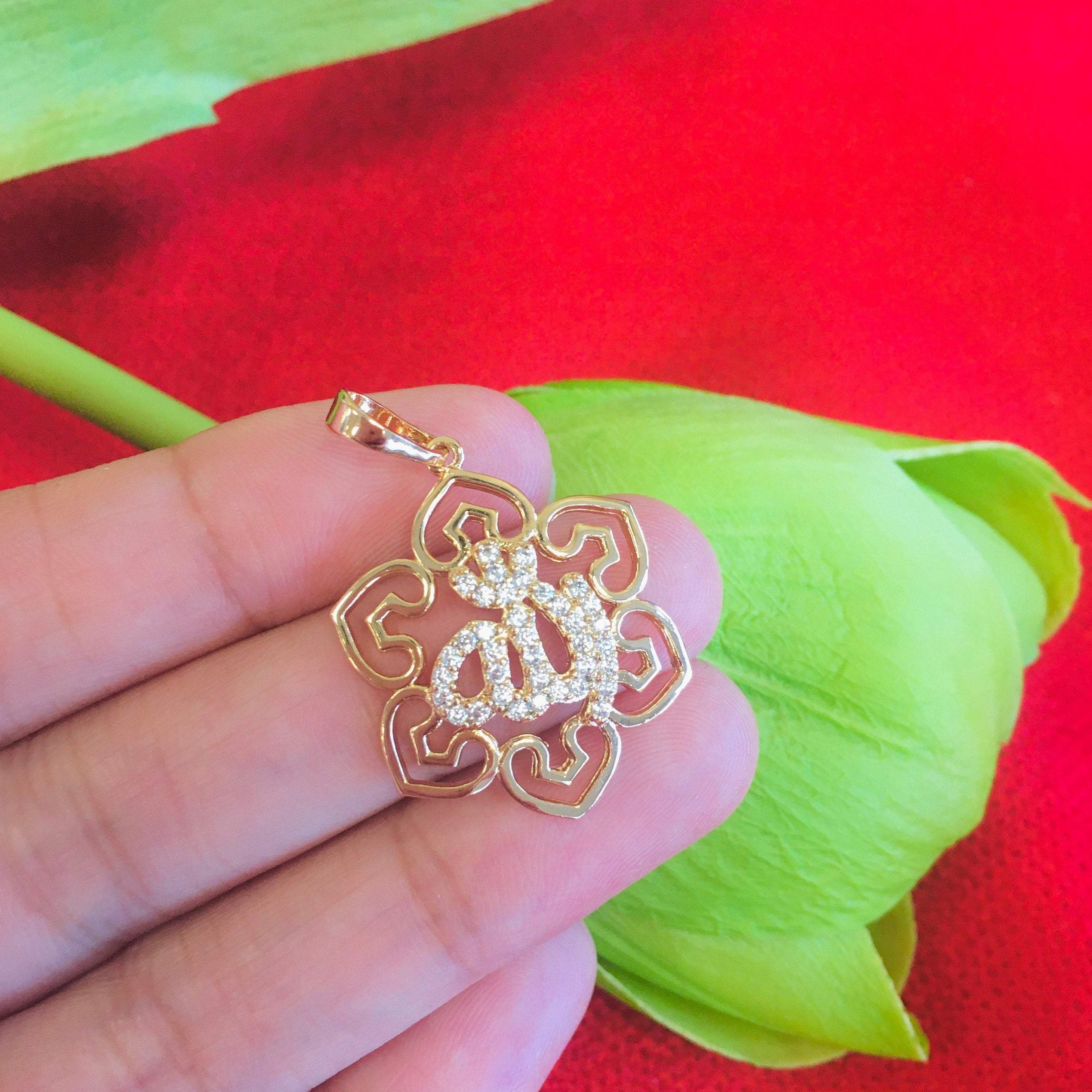 Allah Flower Pendant | Bellaire Wholesale