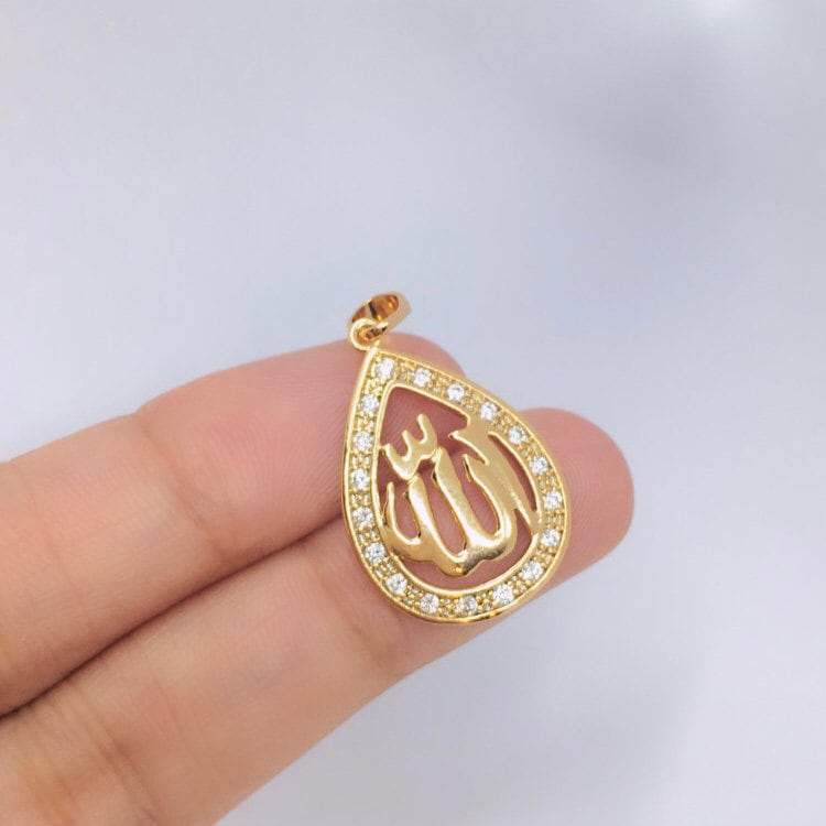 Allah Tear Drop Pendant | Bellaire Wholesale