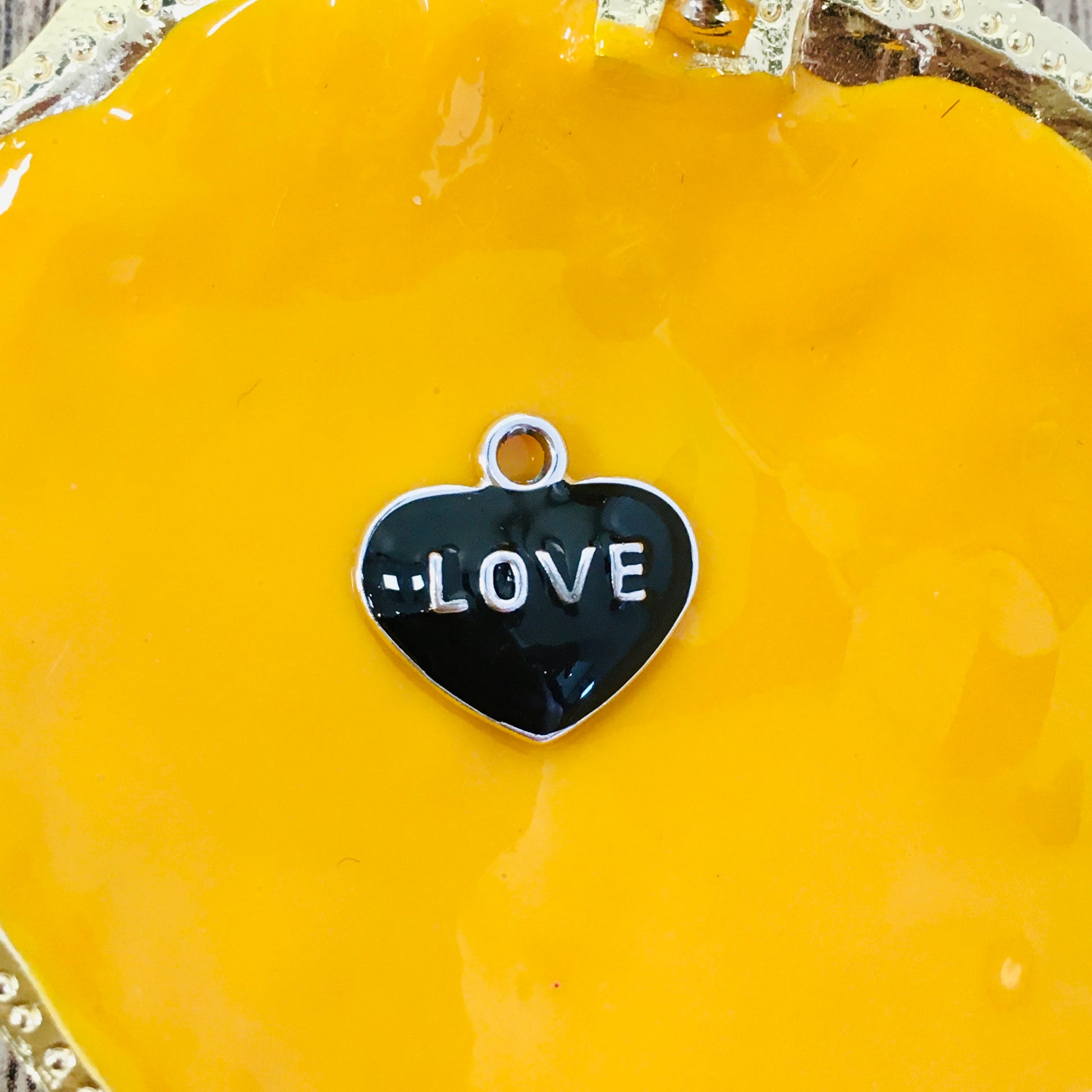 Love Writing Heart Charms | Bellaire Wholesale