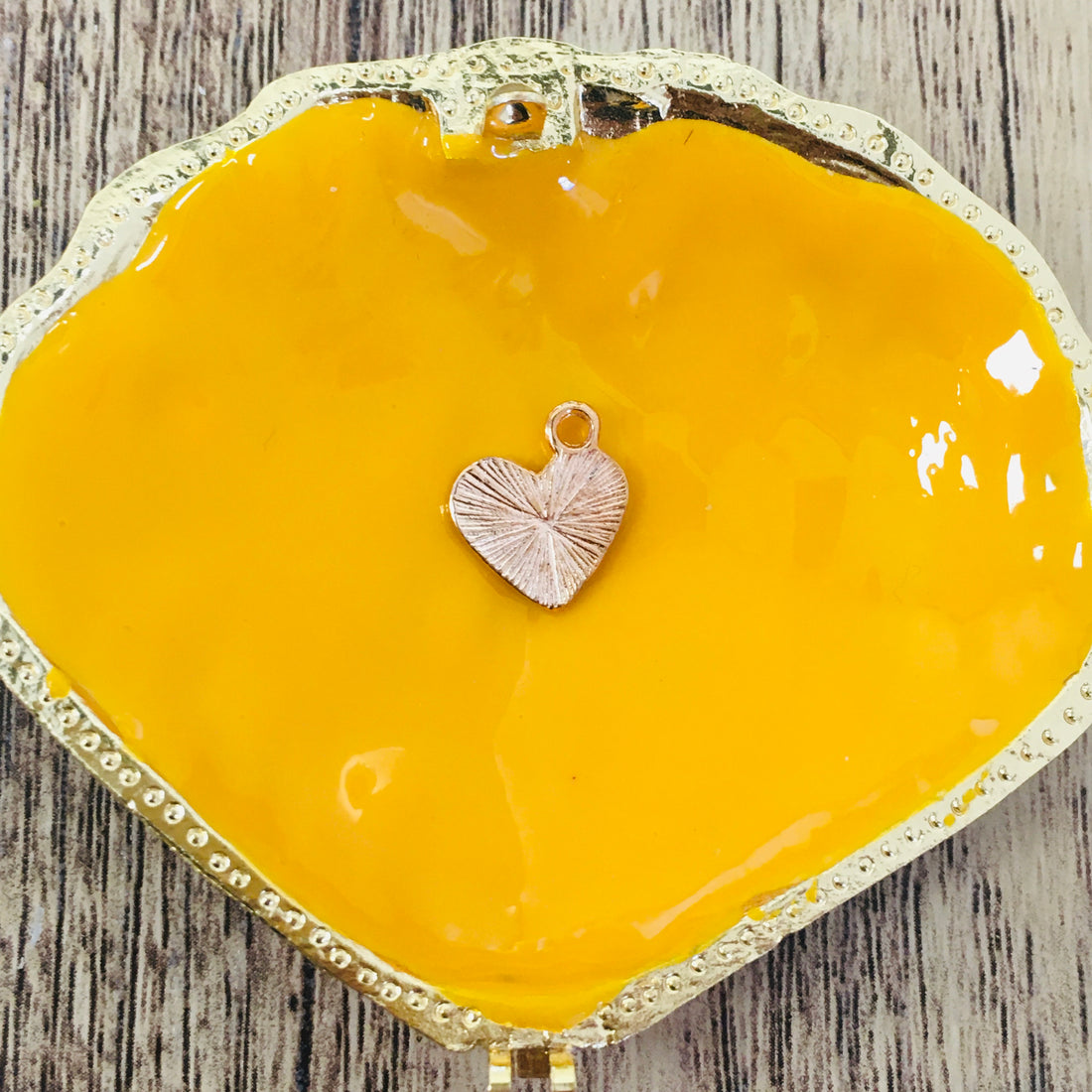 Floating Heart Enamel Charm | Bellaire Wholesale