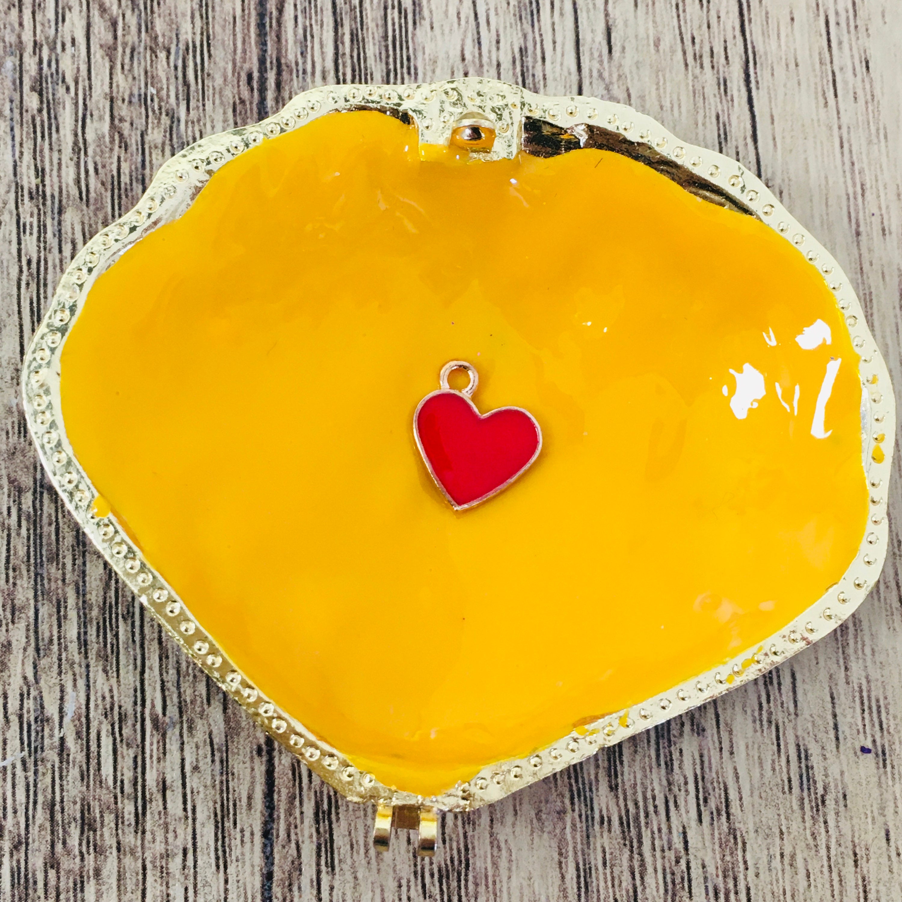 Floating Heart Enamel Charm | Bellaire Wholesale