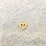 Enamel Hollow Heart Charm | Bellaire Wholesale