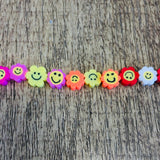 10mm Daisy, Smiley Clay Beads | Bellaire Wholesale