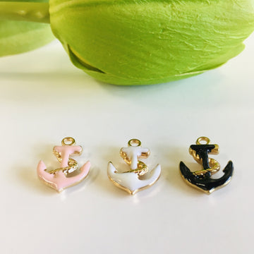 Enamel Anchor Charm | Bellaire Wholesale